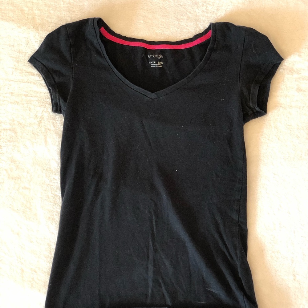 Energie short sleeve black T-shirt